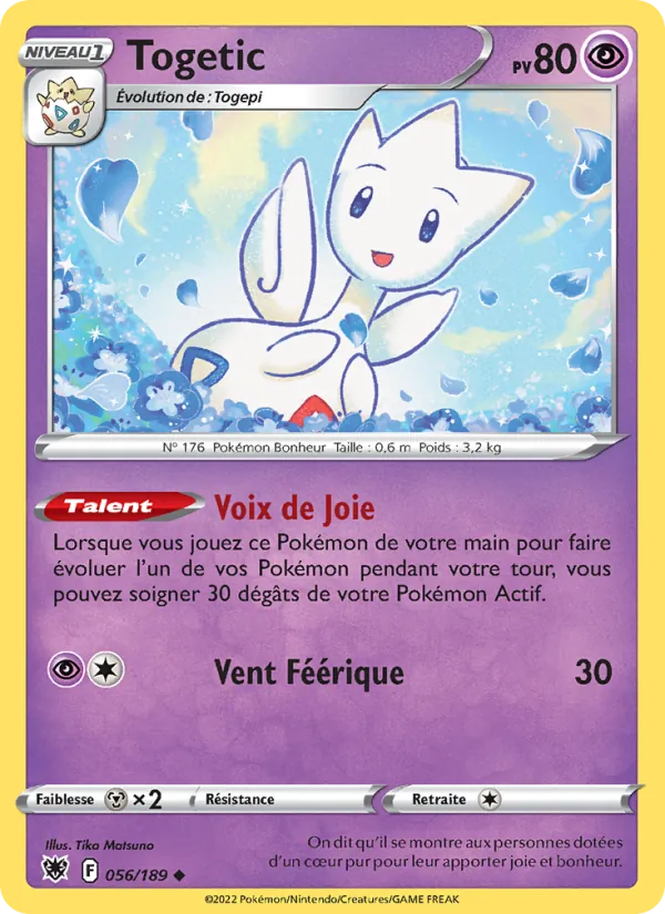 Carte Togetic 056/189 – Astres Radieux