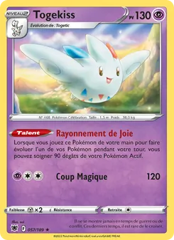 Carte Togekiss 057/189 – Astres Radieux