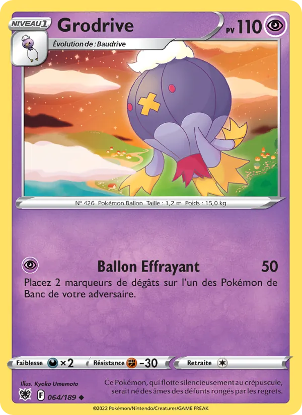 Carte Grodrive 064/189 – Astres Radieux