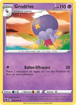 Carte Grodrive 064/189 – Astres Radieux