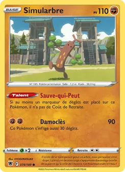 Carte Simularbre 074/189 – Astres Radieux