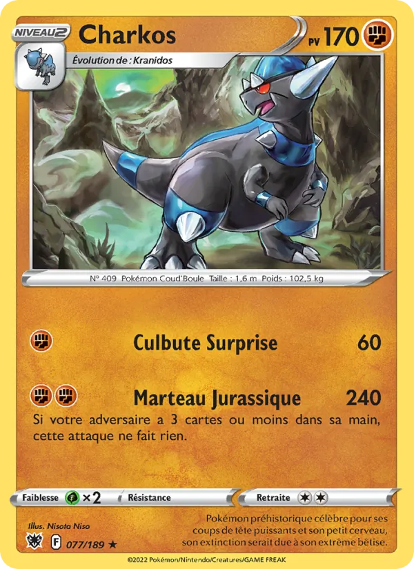 Carte Charkos 077/189 – Astres Radieux