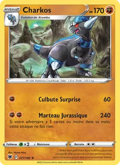 Carte Charkos 077/189 – Astres Radieux