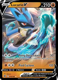 Carte Lucario V 078/189 – Astres Radieux