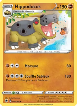 Carte Hippodocus 080/189 – Astres Radieux