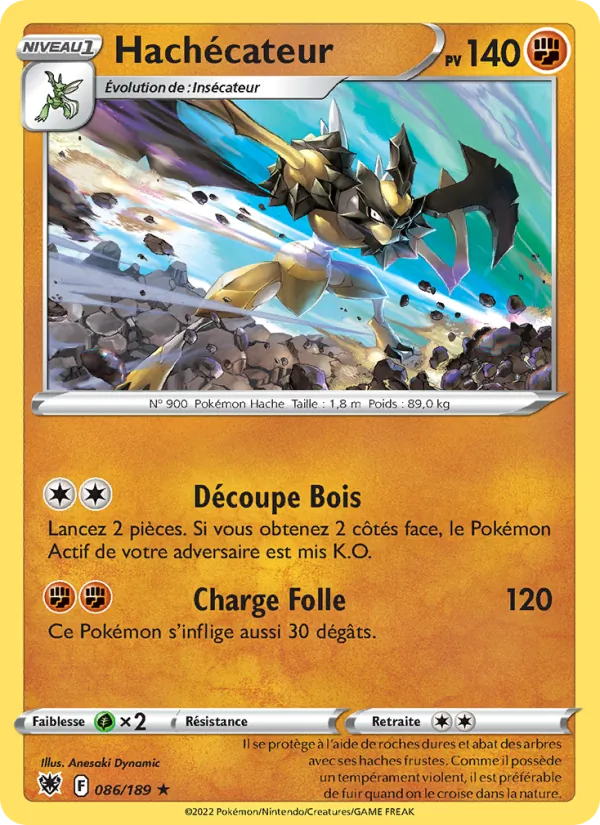 Carte Hachécateur 086/189 – Astres Radieux