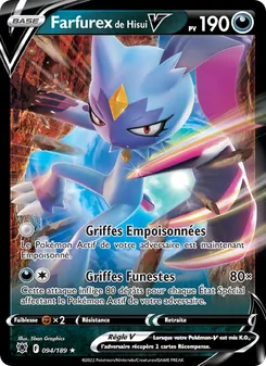 Carte Farfurex de Hisui V 094/189 – Astres Radieux