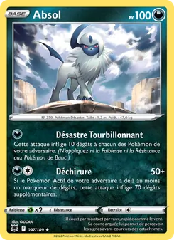 Carte Absol 097/189 – Astres Radieux