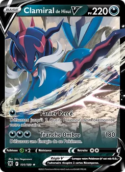 Carte Clamiral de Hisui V 101/189 – Astres Radieux