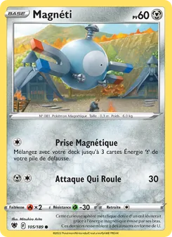 Carte Magnéti 105/189 – Astres Radieux