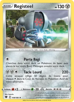 Carte Registeel 108/189 – Astres Radieux
