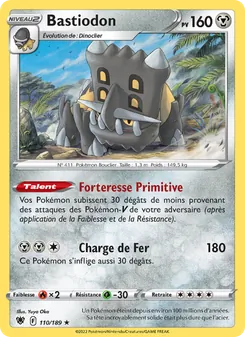 Carte Bastiodon 110/189 – Astres Radieux
