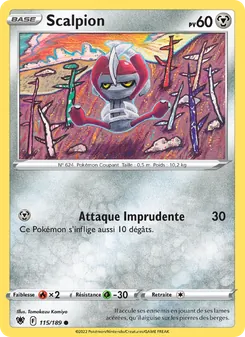 Carte Scalpion 115/189 – Astres Radieux