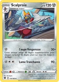 Carte Scalproie 116/189 – Astres Radieux