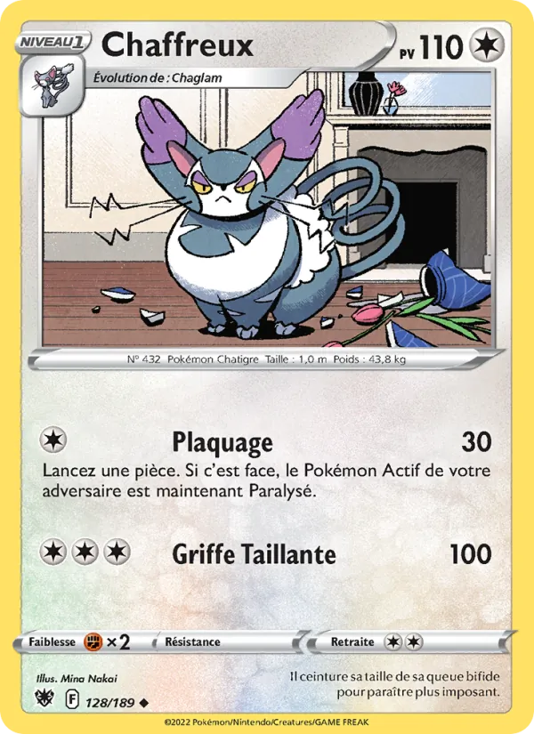 Carte Chaffreux 128/189 – Astres Radieux