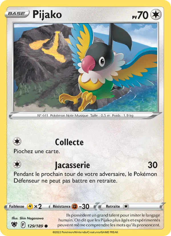 Carte Pijako 129/189 – Astres Radieux