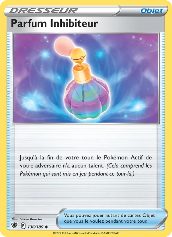 Carte Parfum Inhibiteur 136/189 – Astres Radieux