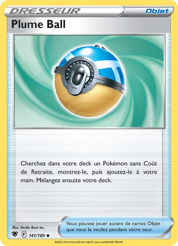 Carte Plume Ball 141/189 – Astres Radieux