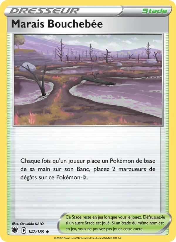 Carte Marais Bouchebée 142/189 – Astres Radieux