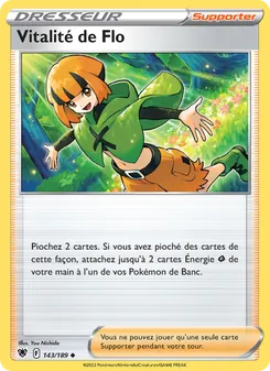 Carte Vitalité de Flo 143/189 – Astres Radieux