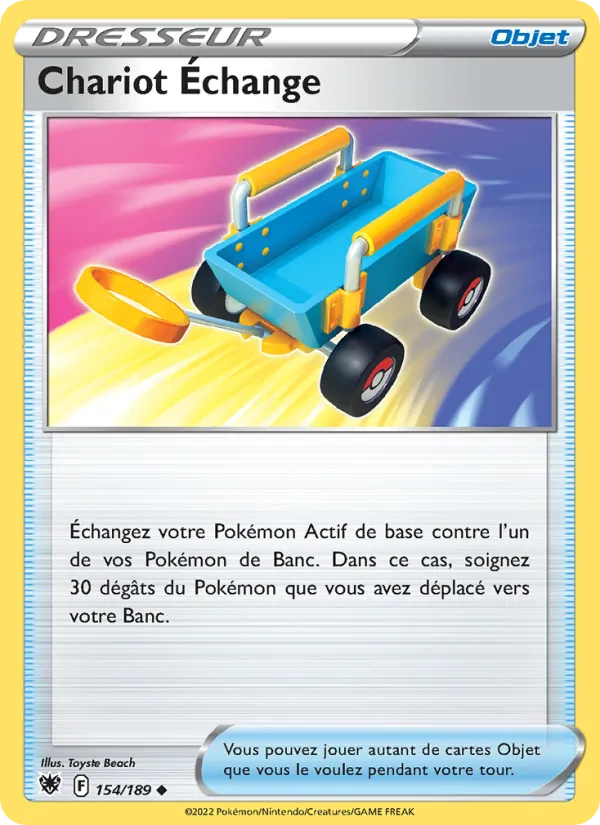 Carte Chariot Échange 154/189 – Astres Radieux