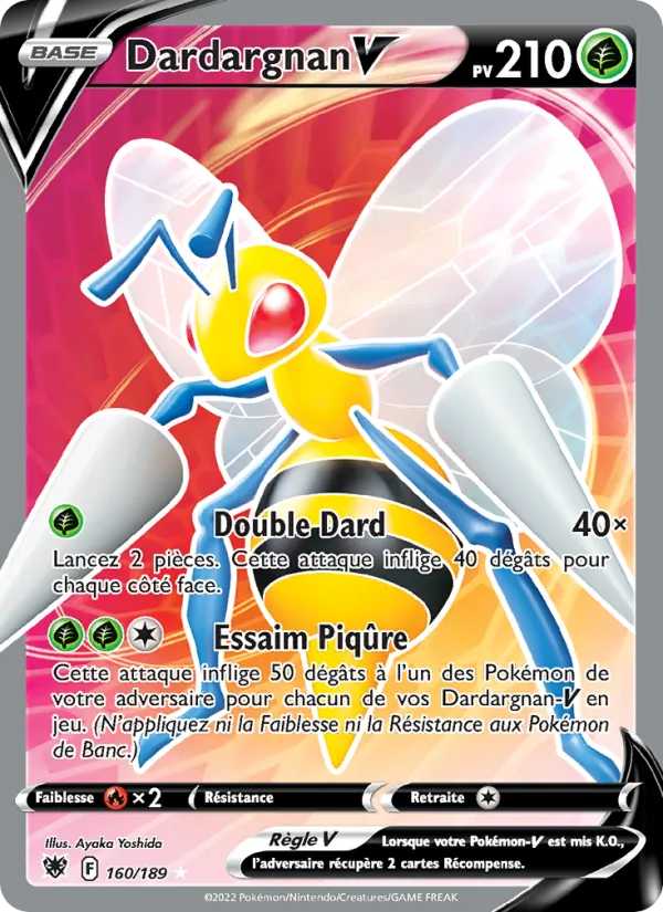 Carte Dardargnan V 160/189 – Astres Radieux