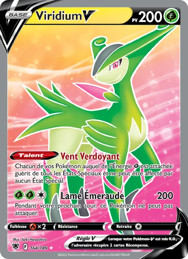 Carte Viridium V 164/189 – Astres Radieux