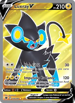 Carte Luxray V 168/189 – Astres Radieux