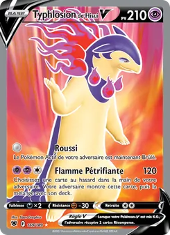 Carte Typhlosion de Hisui V 169/189 – Astres Radieux