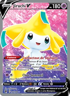 Carte Jirachi V 170/189 – Astres Radieux