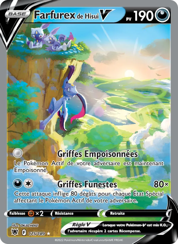 Carte Farfurex de Hisui V 175/189 – Astres Radieux