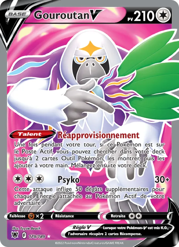 Carte Gouroutan V 179/189 – Astres Radieux