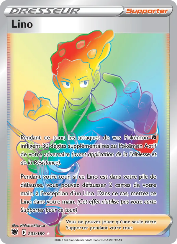 Carte Lino 203/189 – Astres Radieux