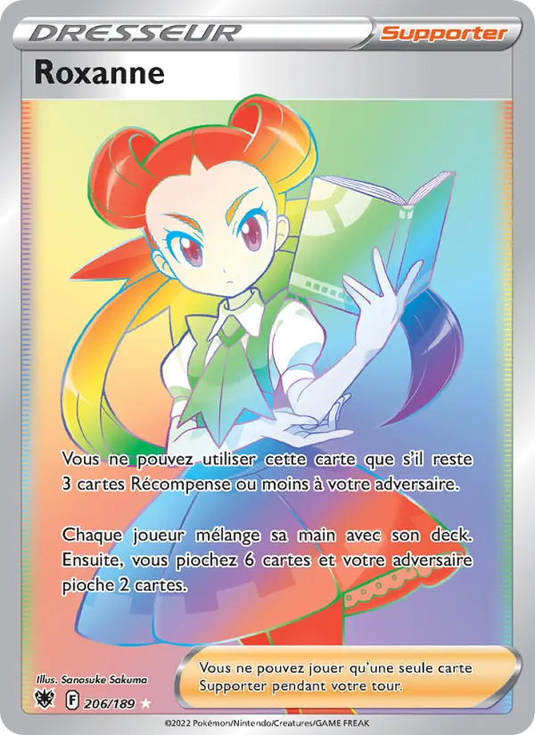 Carte Roxanne 206/189 – Astres Radieux