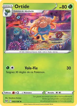 Carte Ortide 002/196 – Origine Perdue