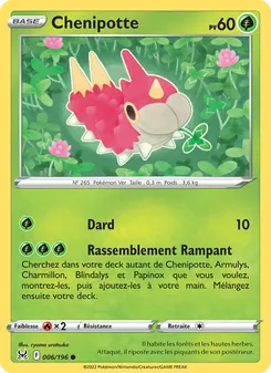 Carte Chenipotte 006/196 – Origine Perdue