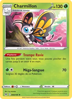 Carte Charmillon 008/196 – Origine Perdue