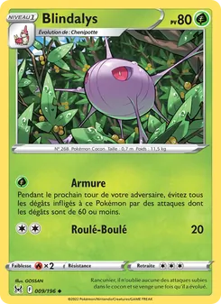 Carte Blindalys 009/196 – Origine Perdue