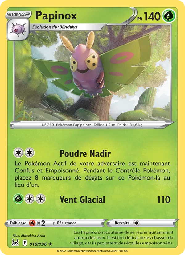 Carte Papinox 010/196 – Origine Perdue