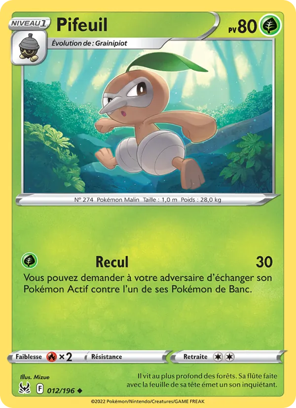 Carte Pifeuil 012/196 – Origine Perdue