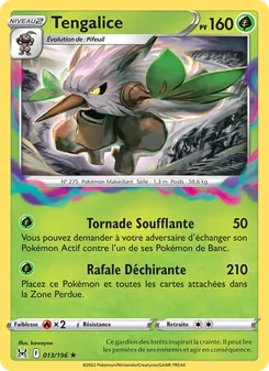 Carte Tengalice 013/196 – Origine Perdue