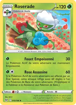 Carte Roserade 015/196 – Origine Perdue