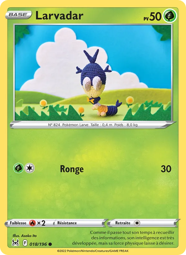 Carte Larvadar 018/196 – Origine Perdue