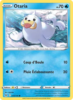 Carte Otaria 033/196 – Origine Perdue