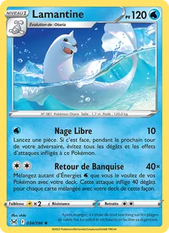 Carte Lamantine 034/196 – Origine Perdue