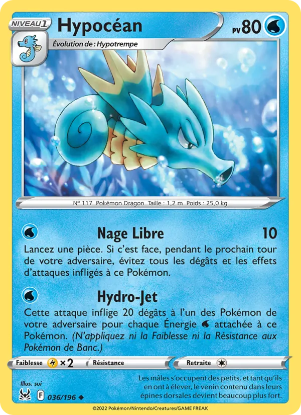 Carte Hypocéan 036/196 – Origine Perdue