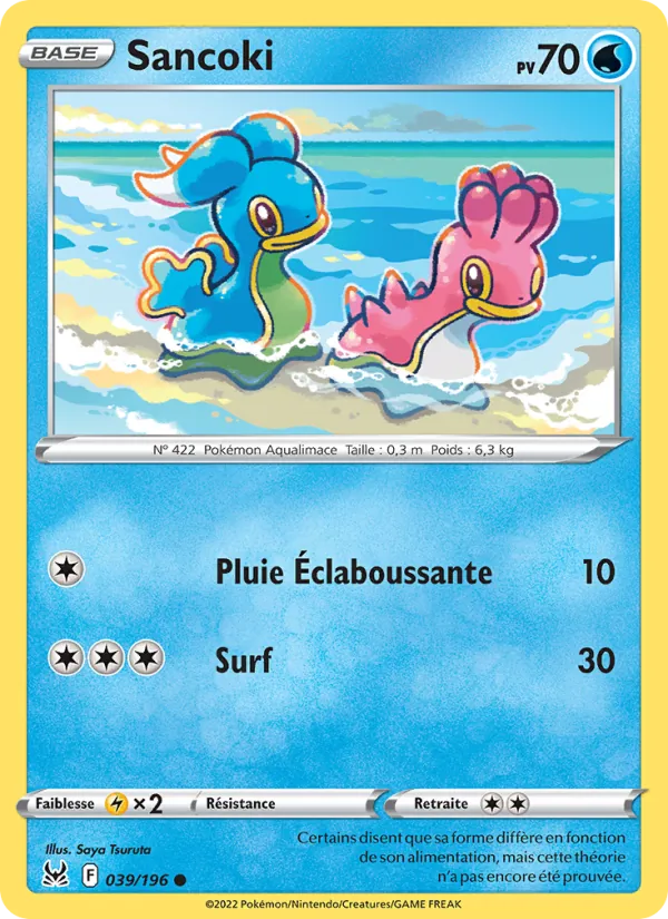 Carte Sancoki 039/196 – Origine Perdue