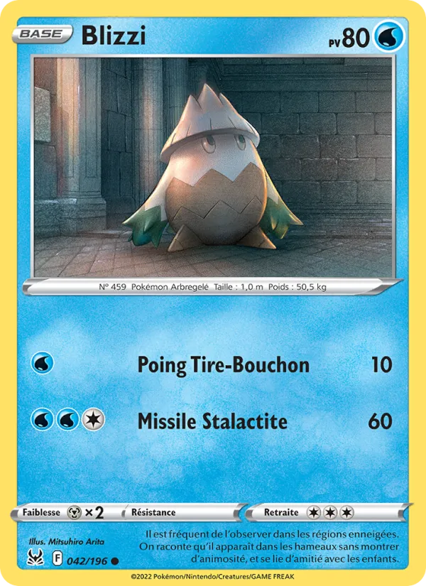 Carte Blizzi 042/196 – Origine Perdue