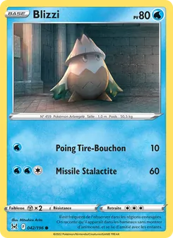 Carte Blizzi 042/196 – Origine Perdue