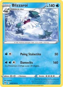 Carte Blizzaroi 043/196 – Origine Perdue